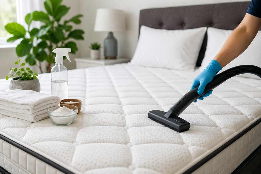 keep your Mattress Clean and Allergy Free with simple cleaning tips
