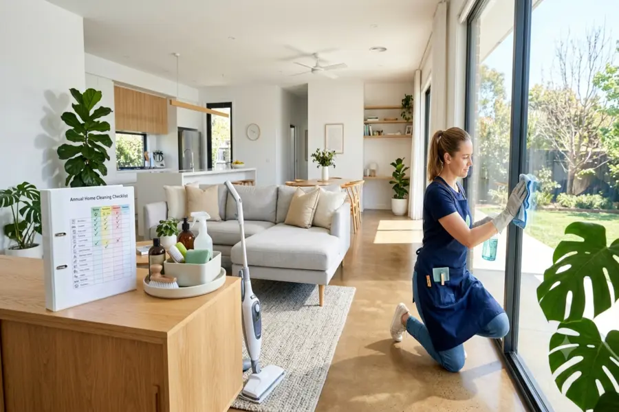 Annual Home Cleaning Checklist for a Spotless Home